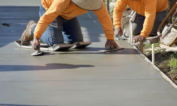 Concrete Finishing in New Albany
