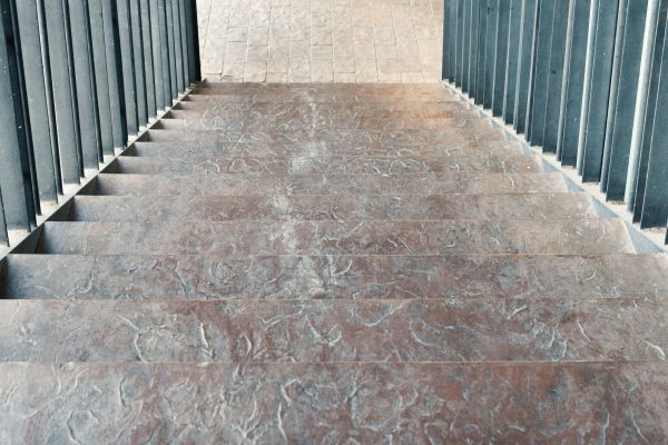 Cost of Concrete Stair Stamping in New Albany