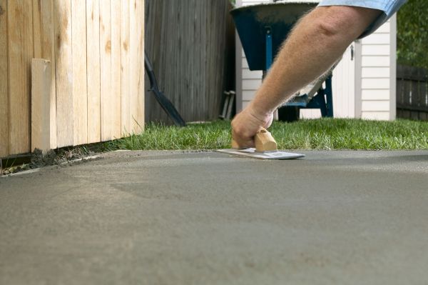 Concrete Patio Finishing in New Albany